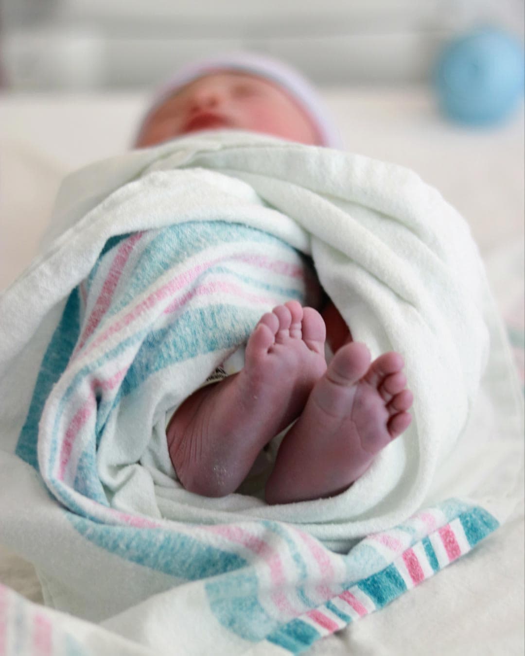 Jen Laird - Founder of Seattle Birth Doulas - Baby Feet