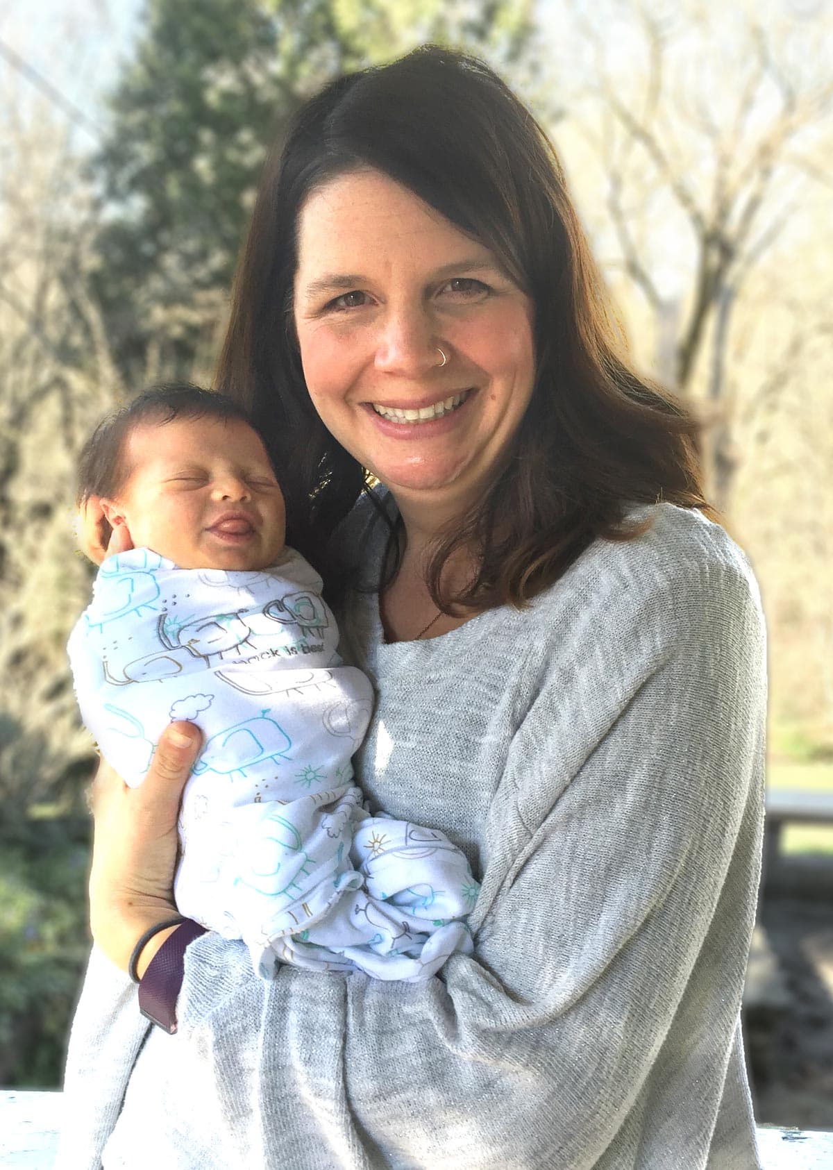 Jen Laird - Founder of Seattle Birth Doulas - Baby